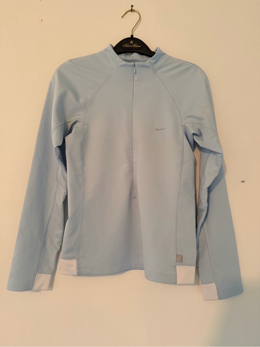 Nike Light BlueSphereDry Textured Quarter-Zip